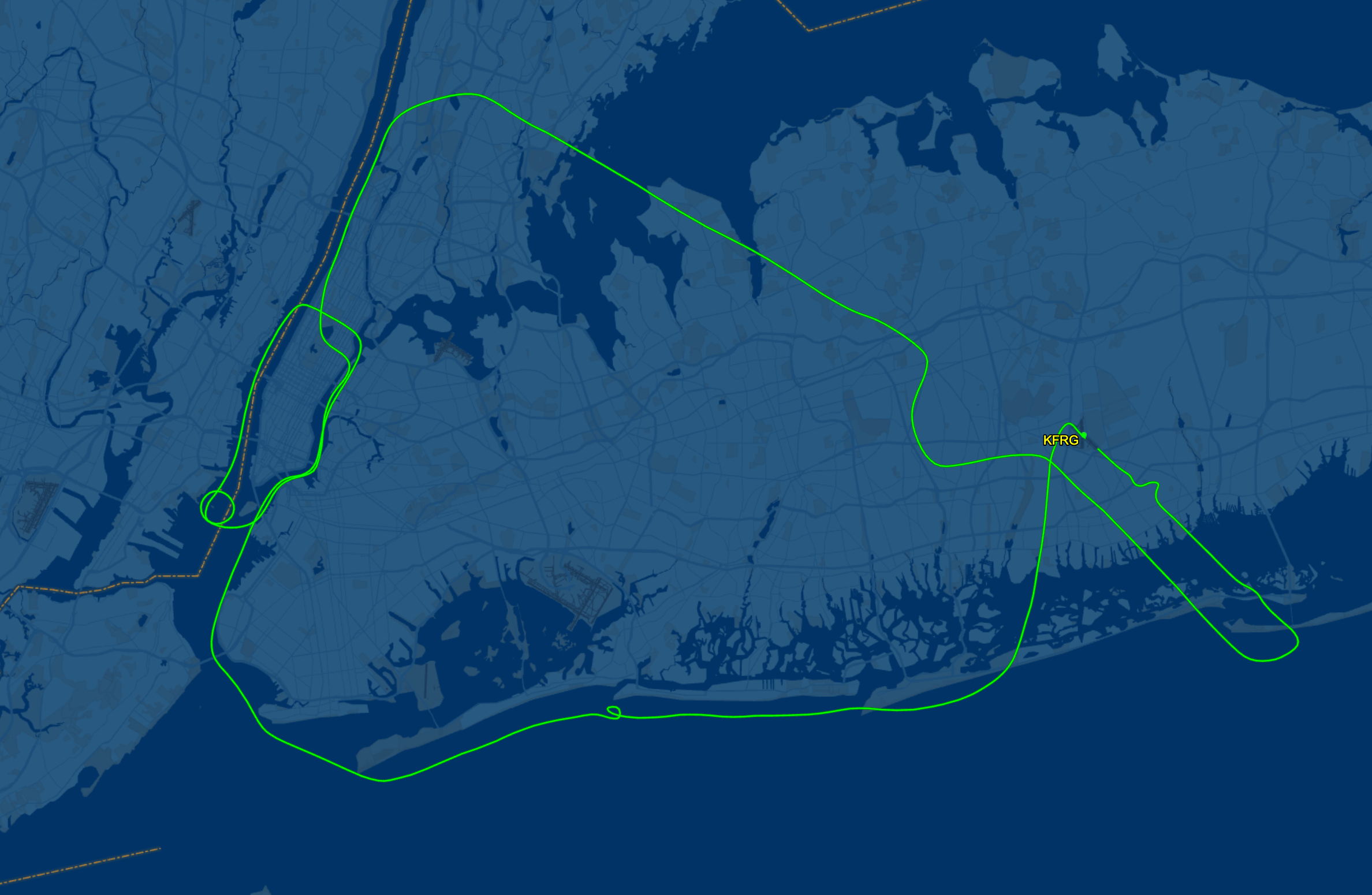 Flight Track on FlightAware