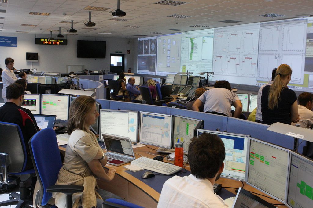 CERN ATLAS Control Room